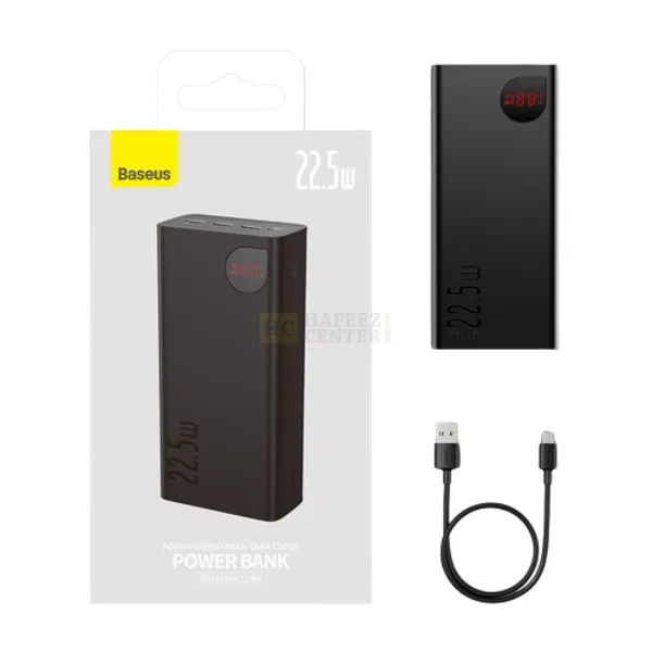 5Baseus Adaman Digital Display Quick Charge Power Bank 40000mAh 22.5W Black