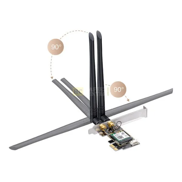 Cudy WE3000 AX5400 Tri-Band Wi-Fi 6 PCIe Adapter