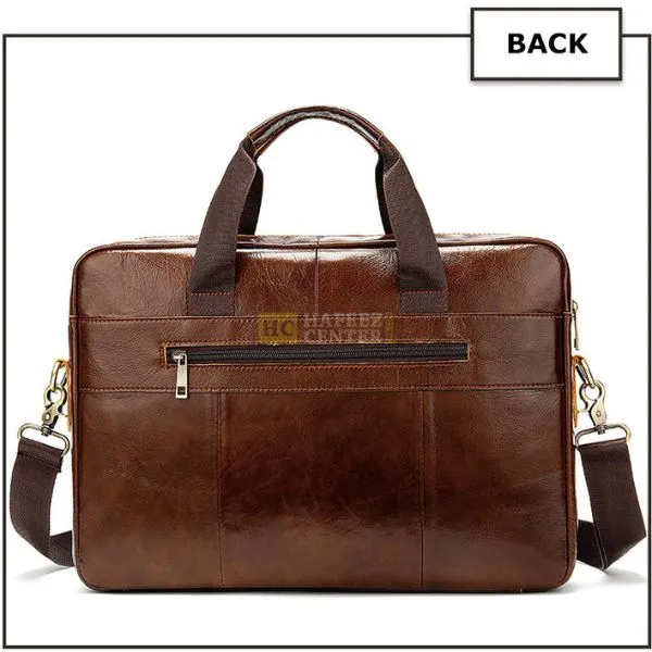 Executive Genuine Leather Laptop Bag