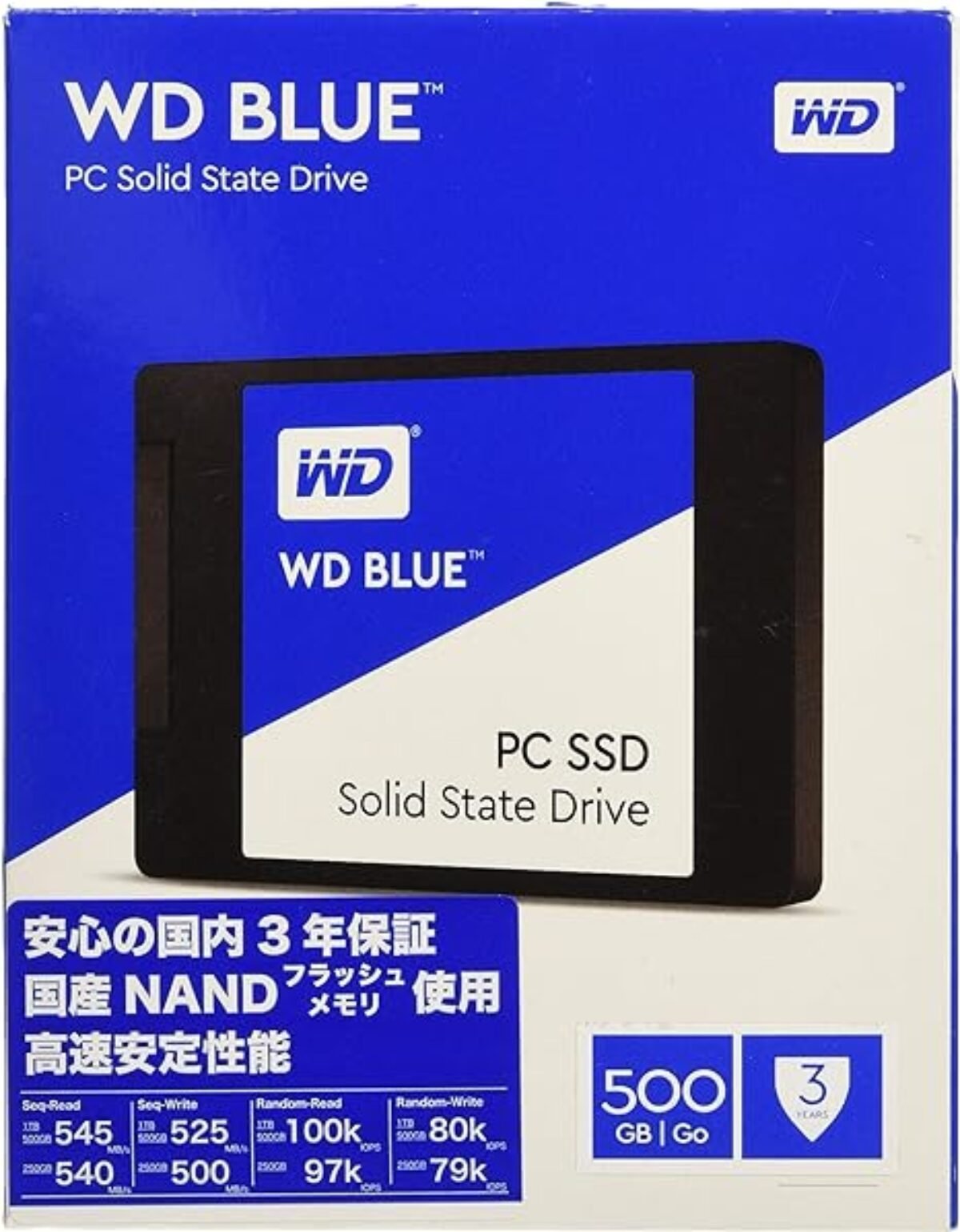 Wd blue hot sale pc ssd