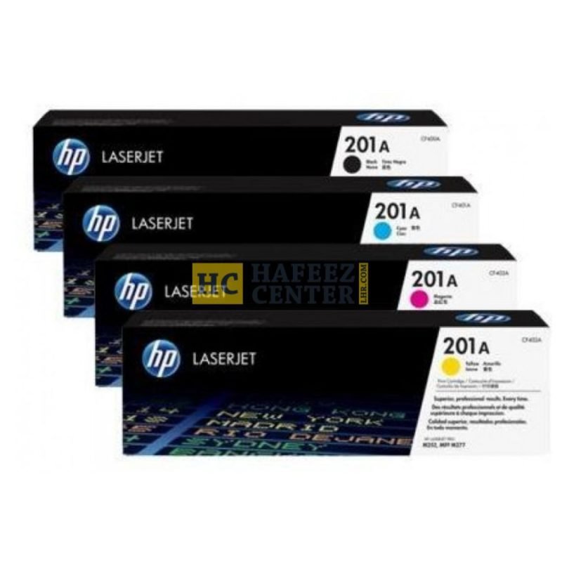 HP 201A Toner Colour Cartrige 4-pack - Hafeez Center Lahore