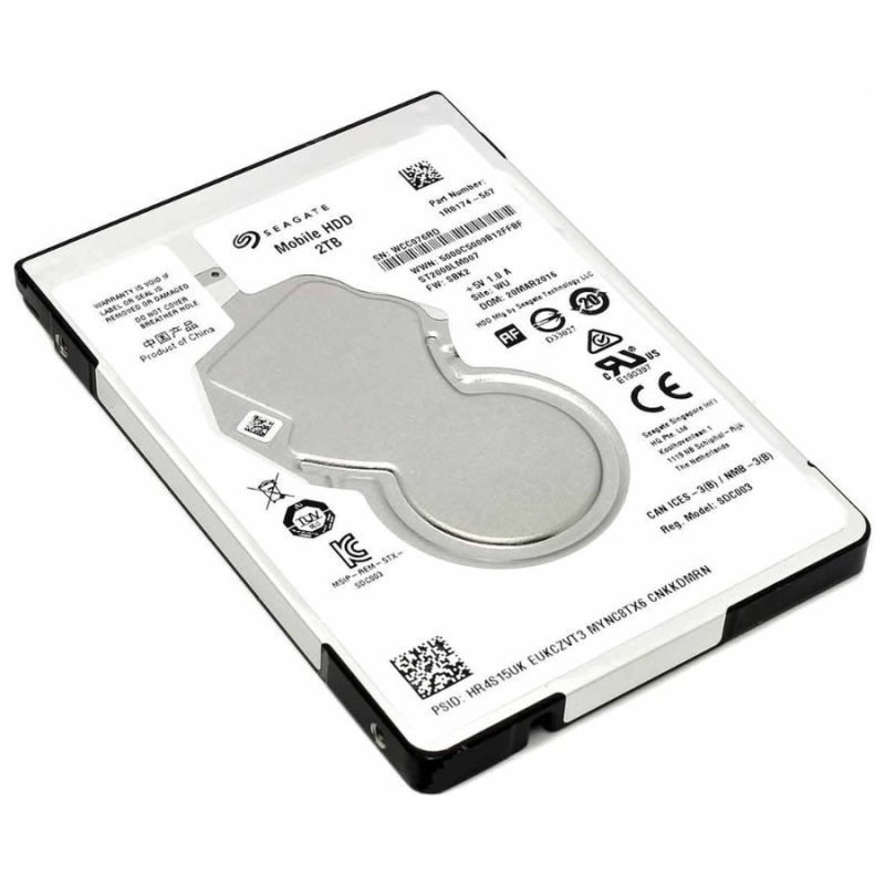 Seagate Mobile HDD 2TB BarraCuda 2.5″ 7mm Internal Laptop Hard Drive - Hafeez Center Lahore