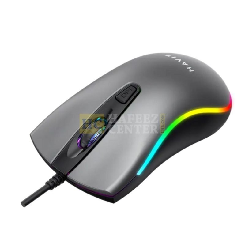 Havit MS72 Mouse Grey - Hafeez Center Lhr