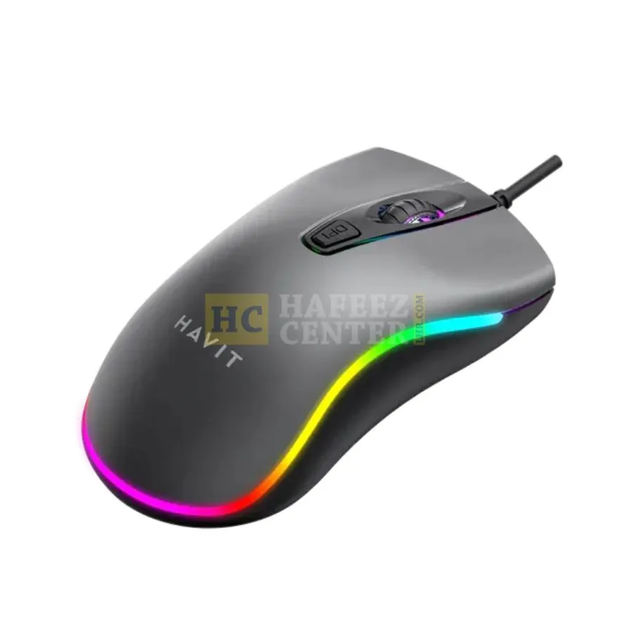 Havit MS72 Mouse Grey - Hafeez Center Lhr