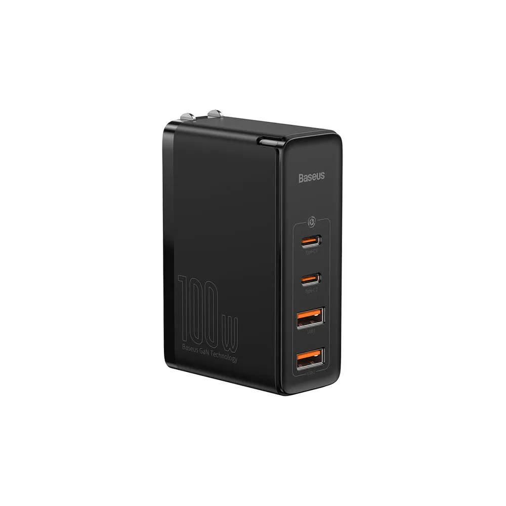 Baseus GaN 2 pro 4 Ports Fast Charger 100W - Hafeez center Lahore