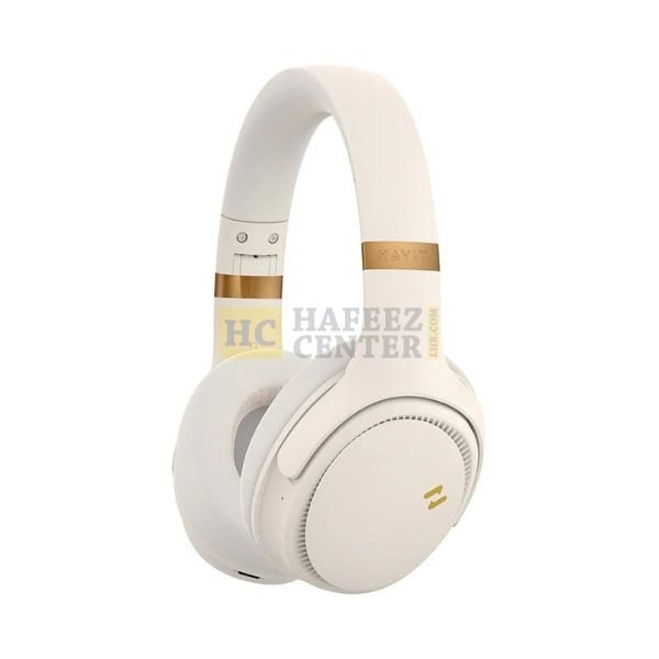 Havit H630BT Bluetooth Headphone white - Hafeez Center Lhr