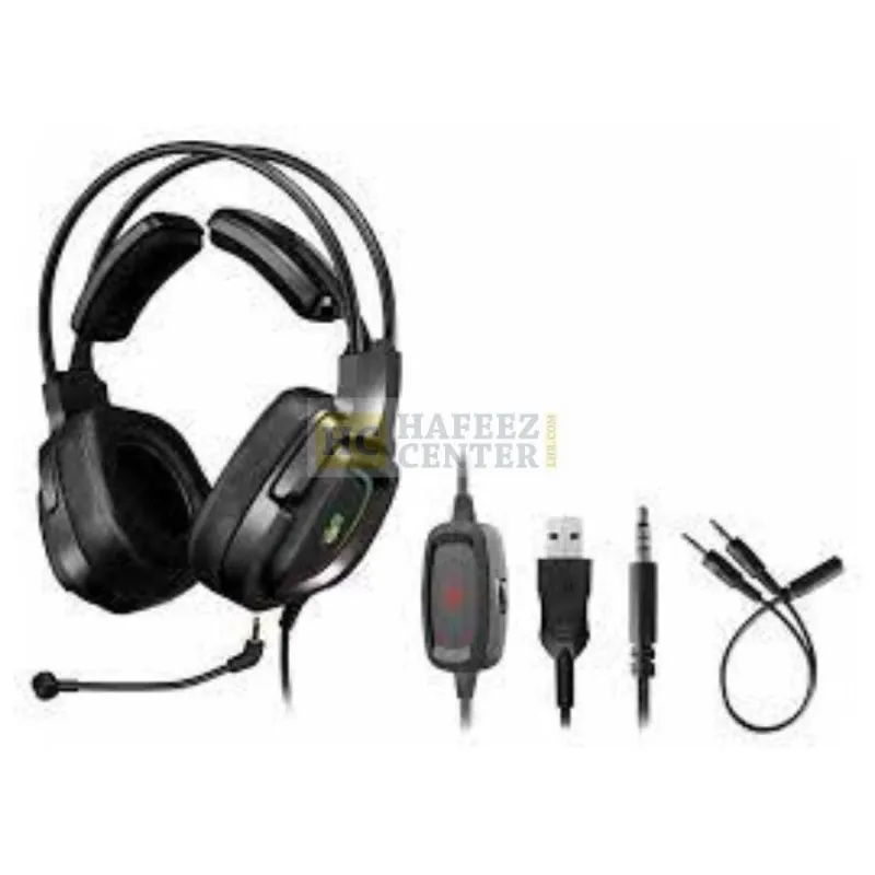 Bloody G575P Stereo Sound Gaming Headset 3.5mm Black -Hafeez center Lhr