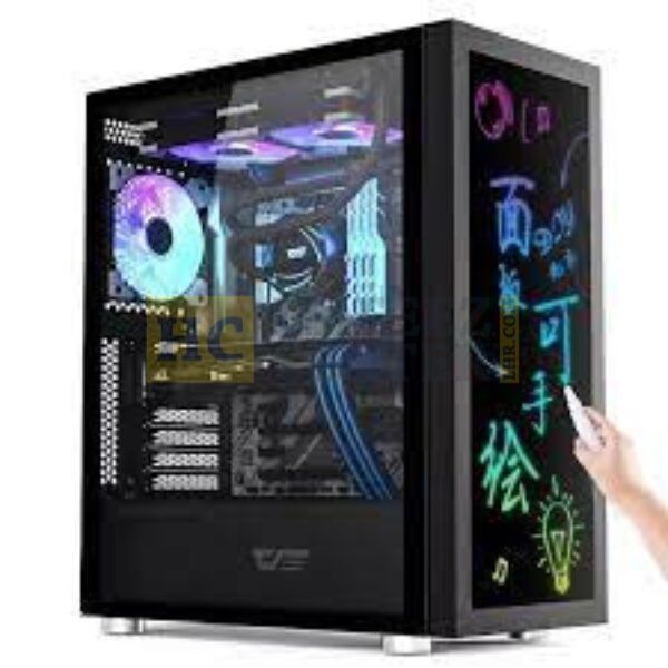 DarkFlash DK210 Gaming Case Black - Hafeez Center Lhr