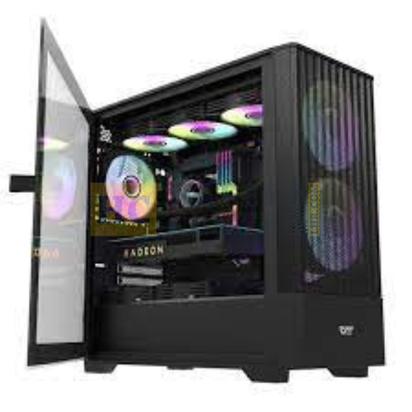 DarkFlash DK415 Gaming Case Black - Hafeez Center Lhr