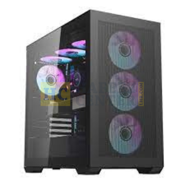 DarkFlash DLX4000 Gaming Case Black - hafeez center lhr