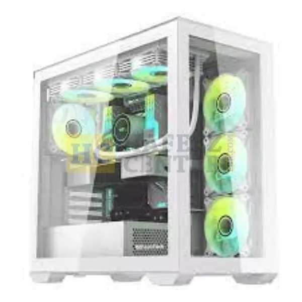 DarkFlash DLX4000 Gaming Case White - Hafeez center lhr