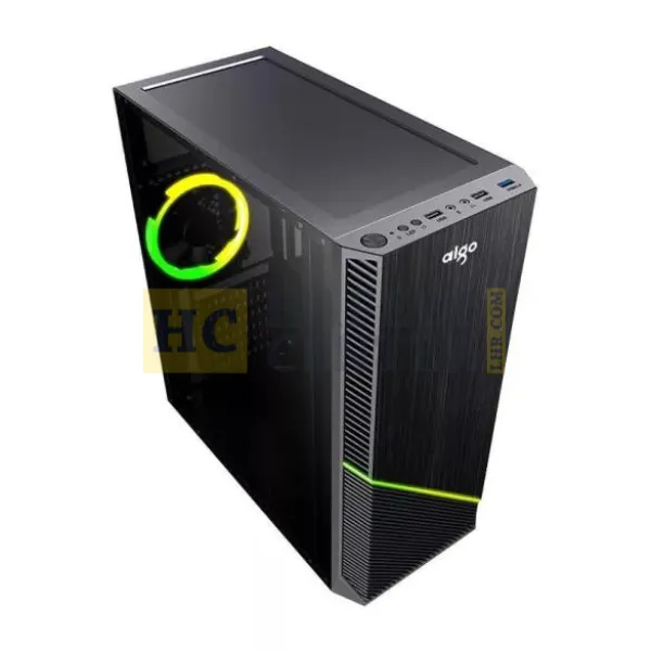 DarkFlash Rainbow-1 Gaming Casing - Black - Image 3