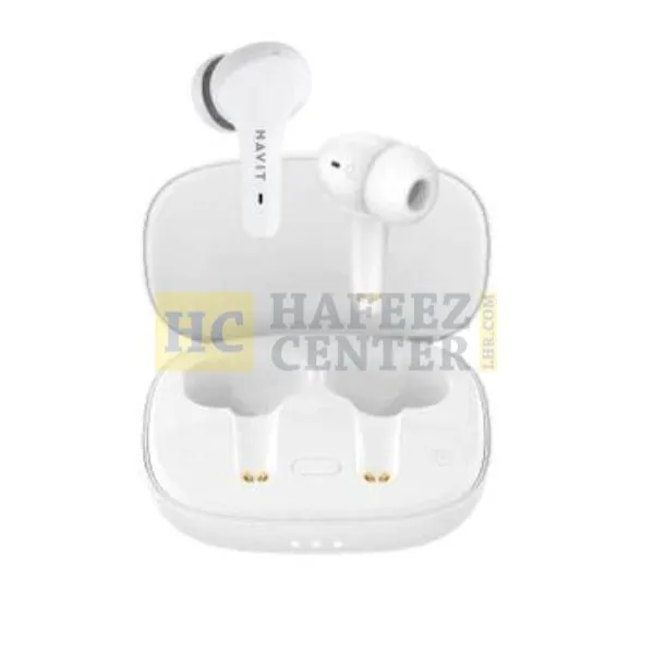 TW959 Stereo Earbuds (White) - Hafeez Center Lhr