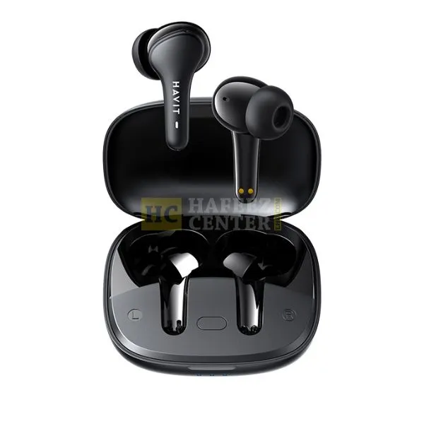 TW959 stereo earbuds (Black) - Hafeez Center Lhr