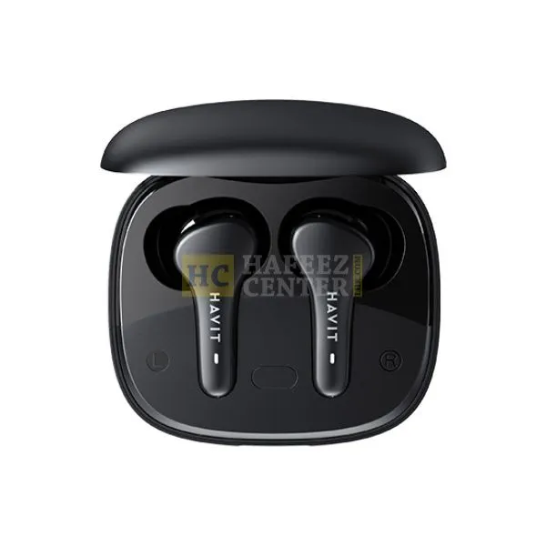 TW959 stereo earbuds (Black) - Hafeez Center Lhr