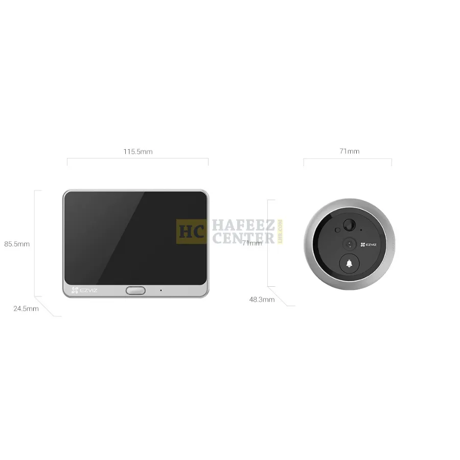 ezviz dp2c wireless doorbell - Hafeez Center Lhr (1)