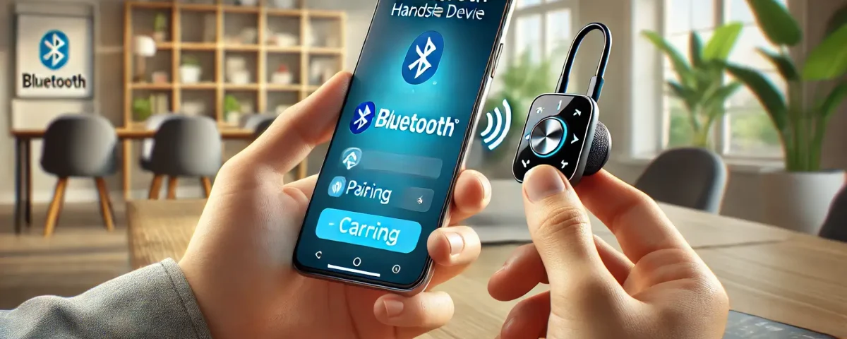 how to connect bluetooth handsfree with mobile