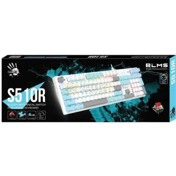 Bloody S510R Customize Mechanical Switch RGB Gaming Keyboard - BLMS Red Switch