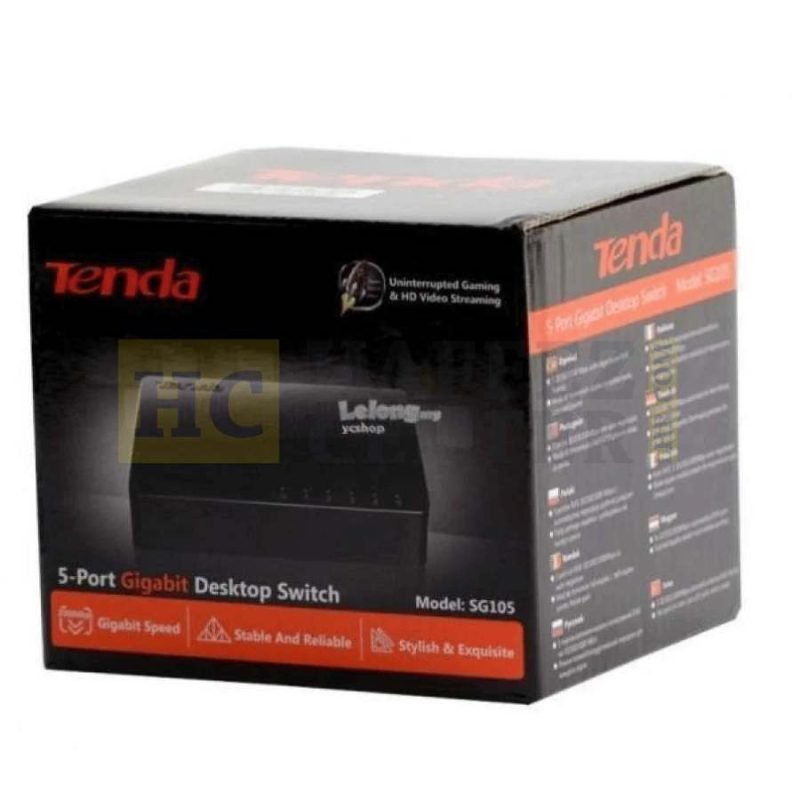 Tenda SG105 5-Port Gigabit Desktop Switch - Hafeez Center Lahore