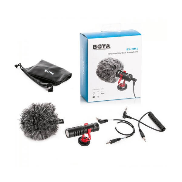 Boya BY-MM1 Universal Cardiod Shotgun Microphone